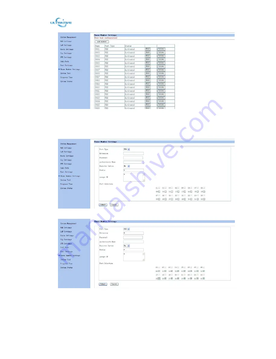 Ultrative UTT-110B Series User Manual Download Page 35