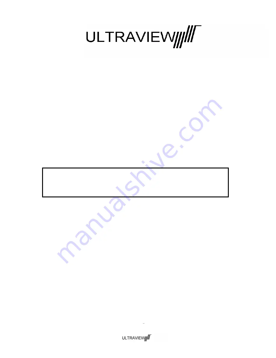 UltraView PCIEXT64U User Manual Download Page 1