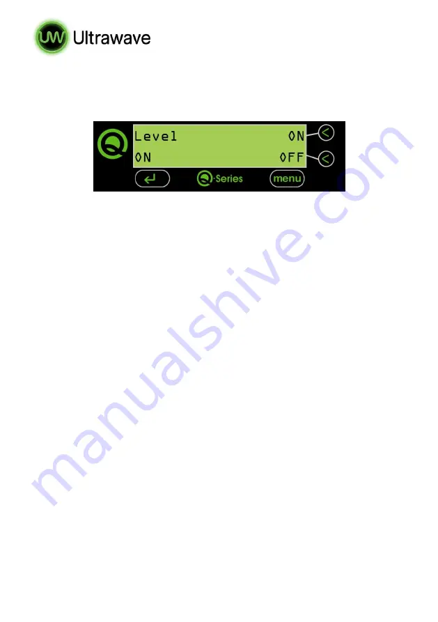 Ultrawave Q Series Operator'S Instruction Manual Download Page 18