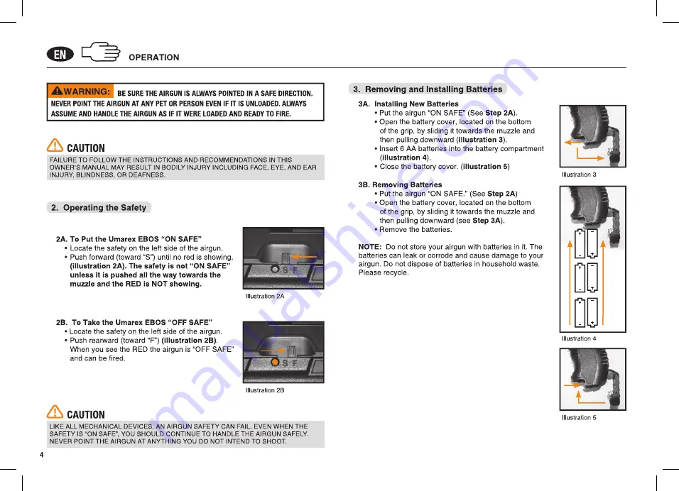 Umarex EBOS Скачать руководство пользователя страница 4