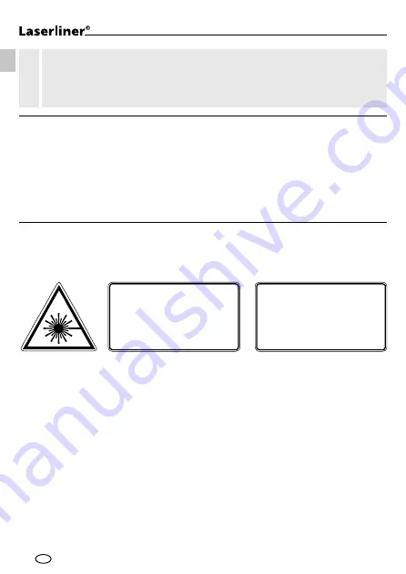 Umarex Laserliner AutoCross-Laser 2 XP Operating Instructions Manual Download Page 2