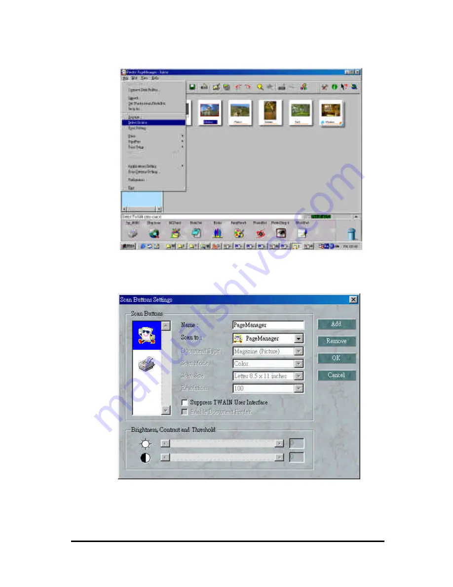 UMAX Technologies Astra 3400 Operation Manual Download Page 101