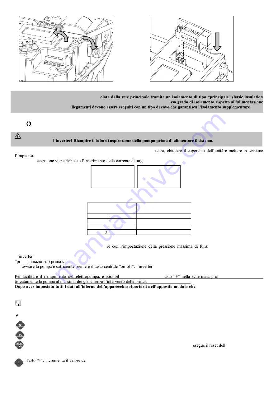 umbra pompe 3 ACUASPEED Operating Instructions Manual Download Page 40