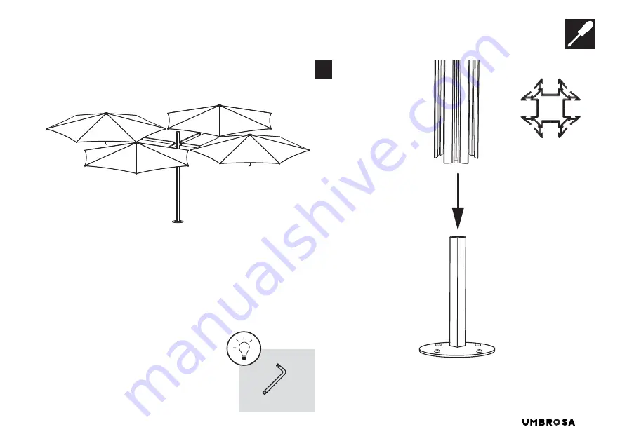 Umbrosa EVOLUTION DUOFLEX Installation Manual Download Page 10