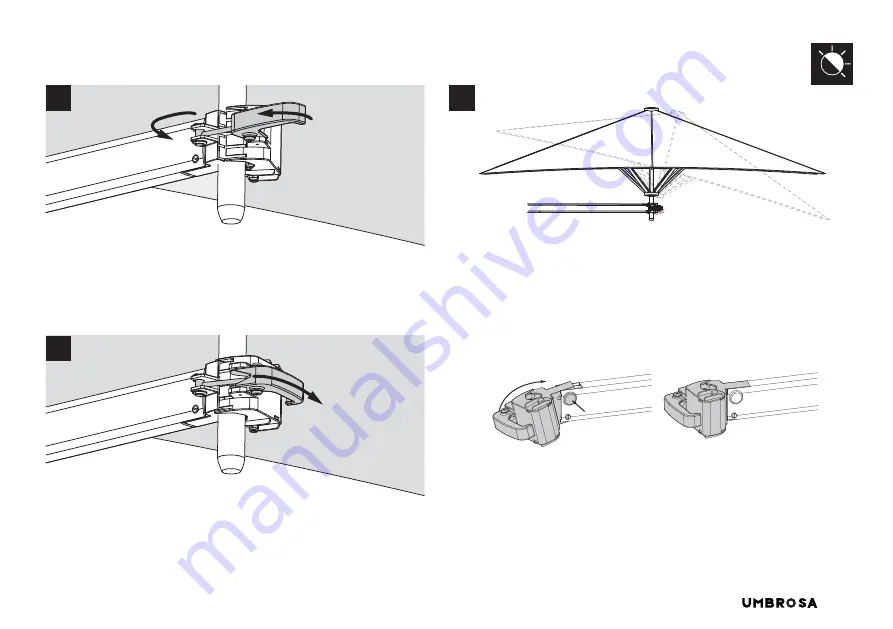 Umbrosa EVOLUTION DUOFLEX Installation Manual Download Page 15