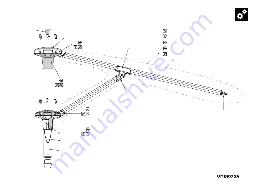 Umbrosa EVOLUTION DUOFLEX Installation Manual Download Page 23