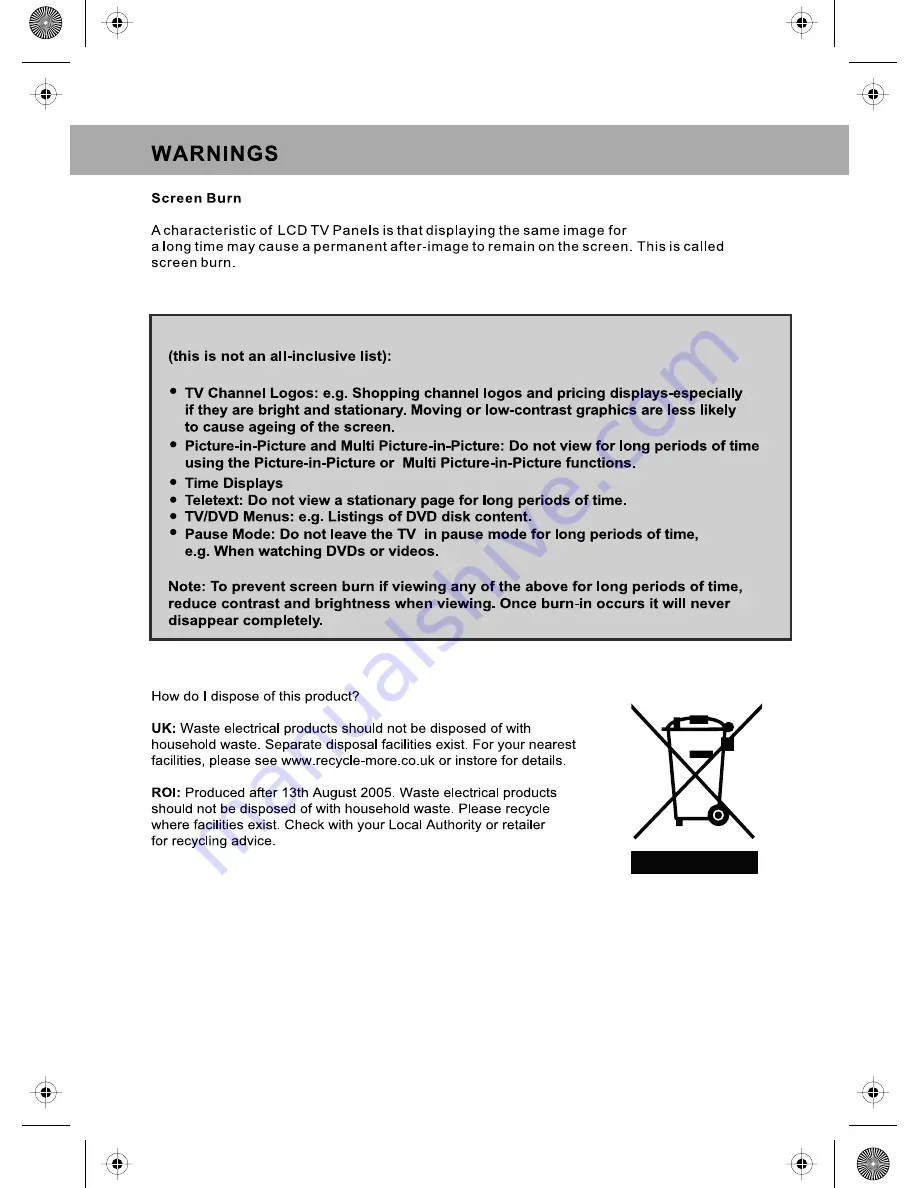 UMC X185/38B-GB-TC-UK User Manual Download Page 7