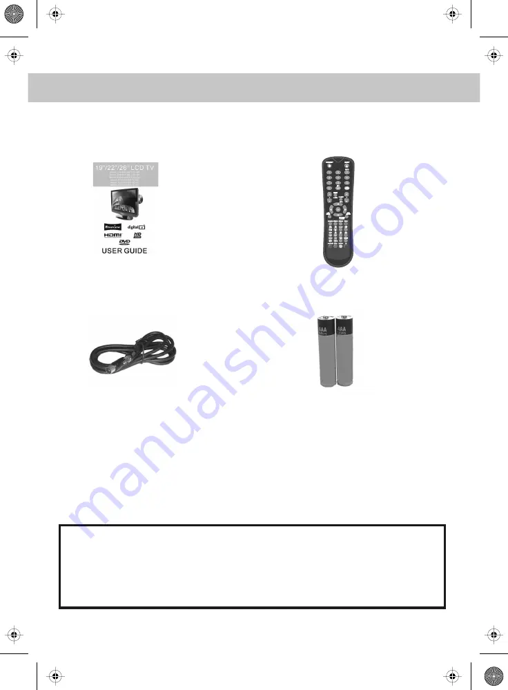 UMC X26/16C-GB-TCD-UK User Manual Download Page 5