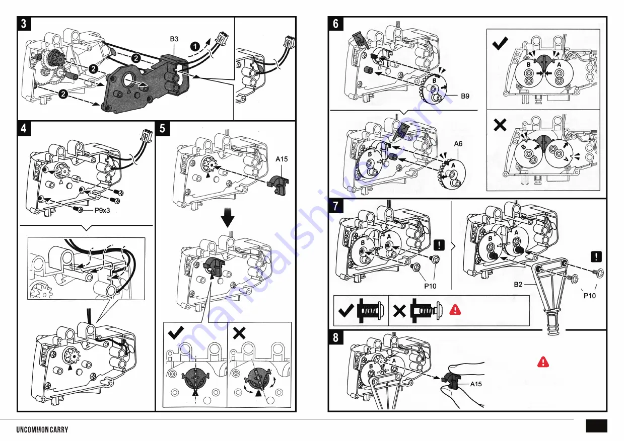 UNCOMMON CARRY DIY MINI ROBOT V2 User Manual Download Page 5