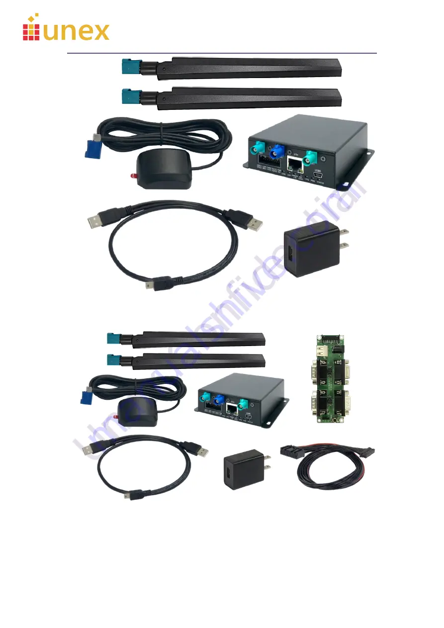 Unex OBU-352EC Quick Start Manual Download Page 8