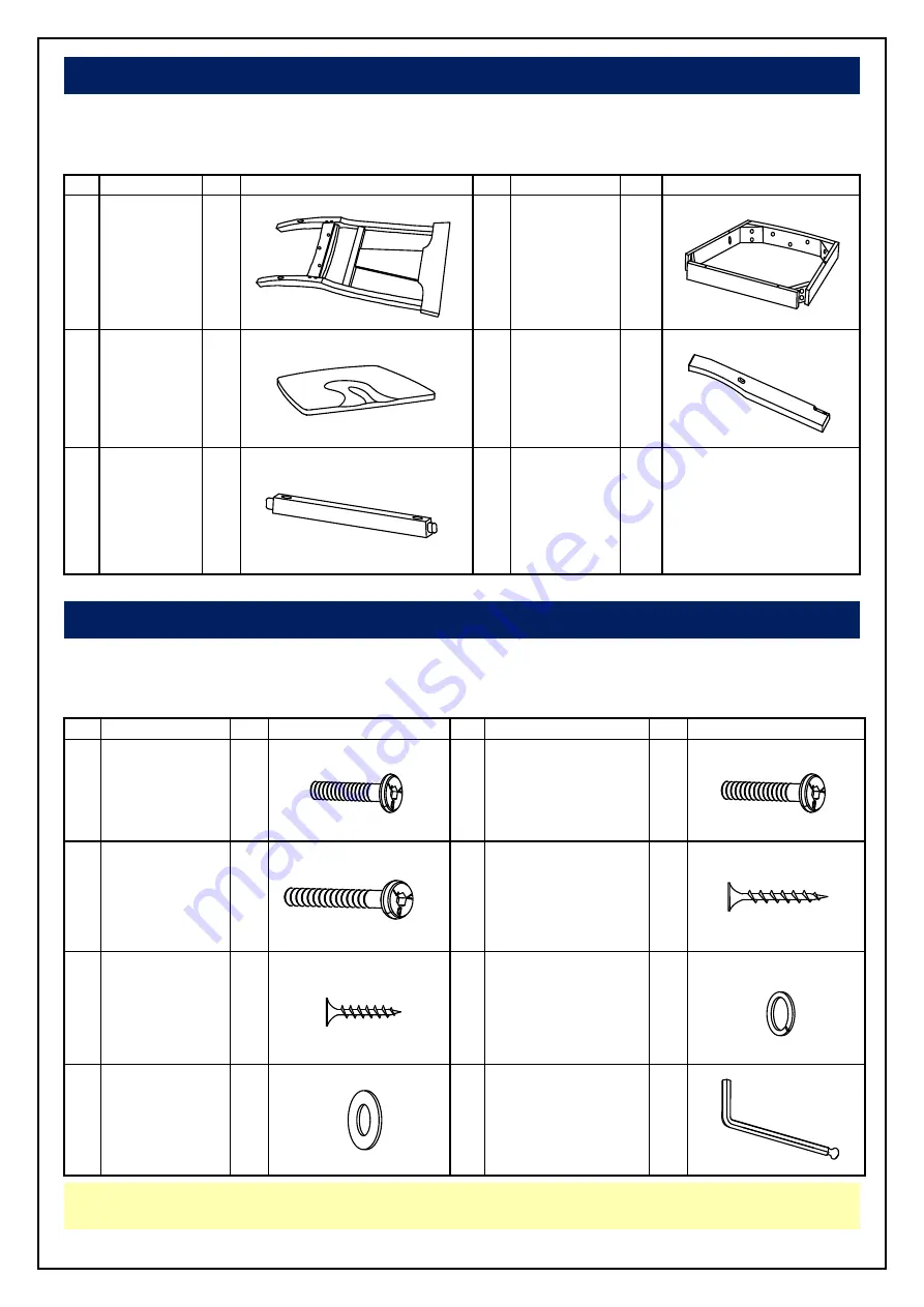 Unfinished Furniture of Wilmington ARLINGTON C-110 Assembly Instructions Download Page 3