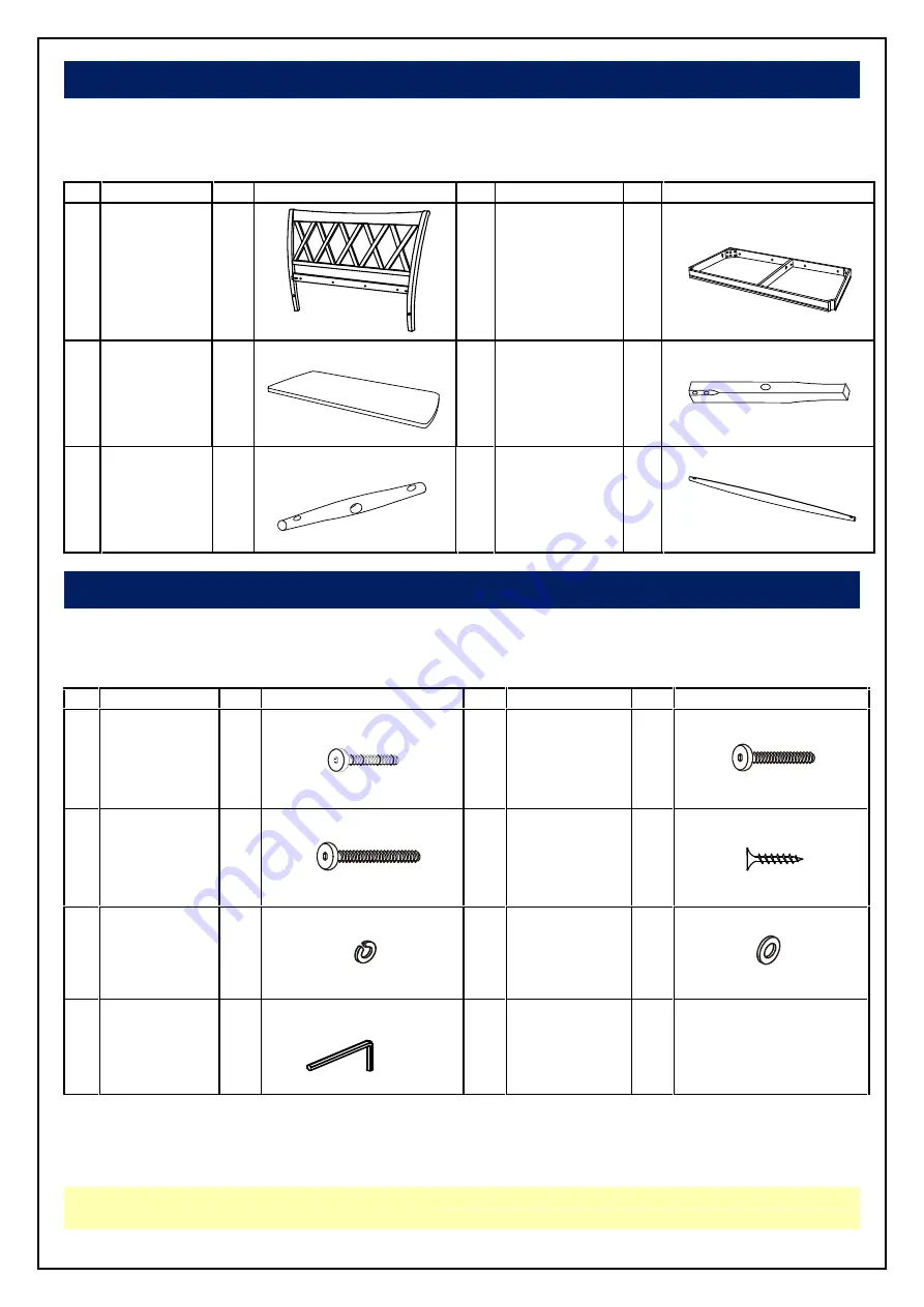 Unfinished Furniture of Wilmington BE-20 Скачать руководство пользователя страница 3