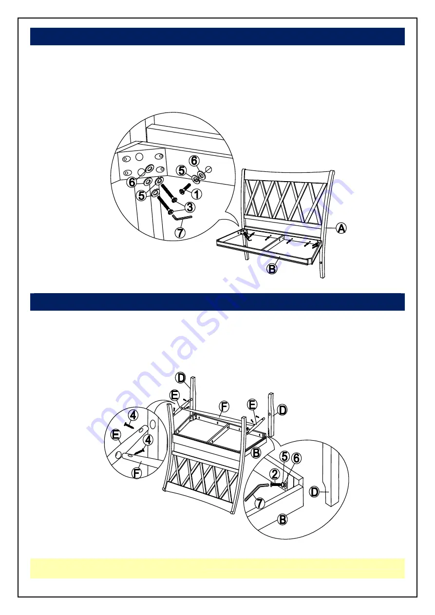 Unfinished Furniture of Wilmington BE-20 Assembly Instructions Download Page 4