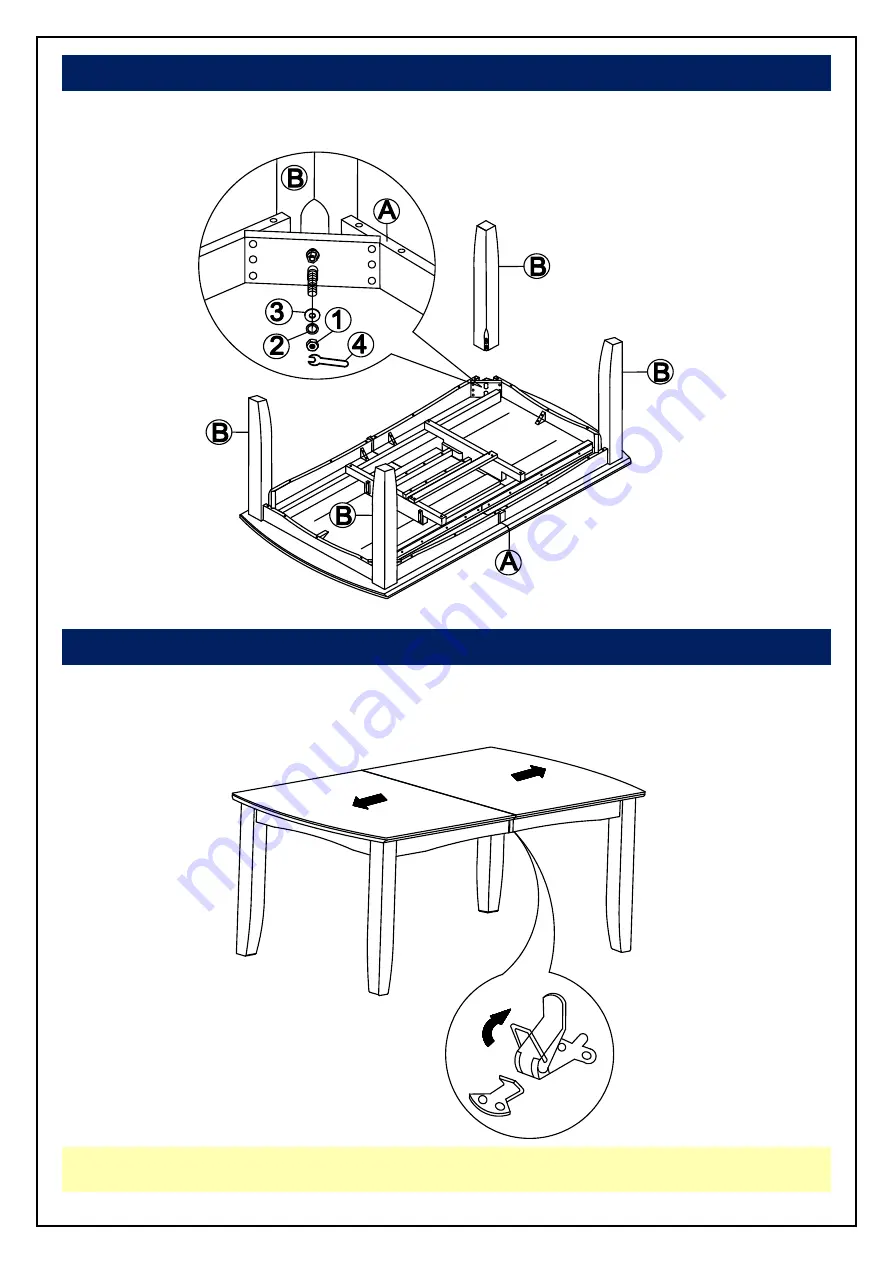 Unfinished Furniture of Wilmington BOW END SHAKER T-4072XBC Assembly Instructions Download Page 4