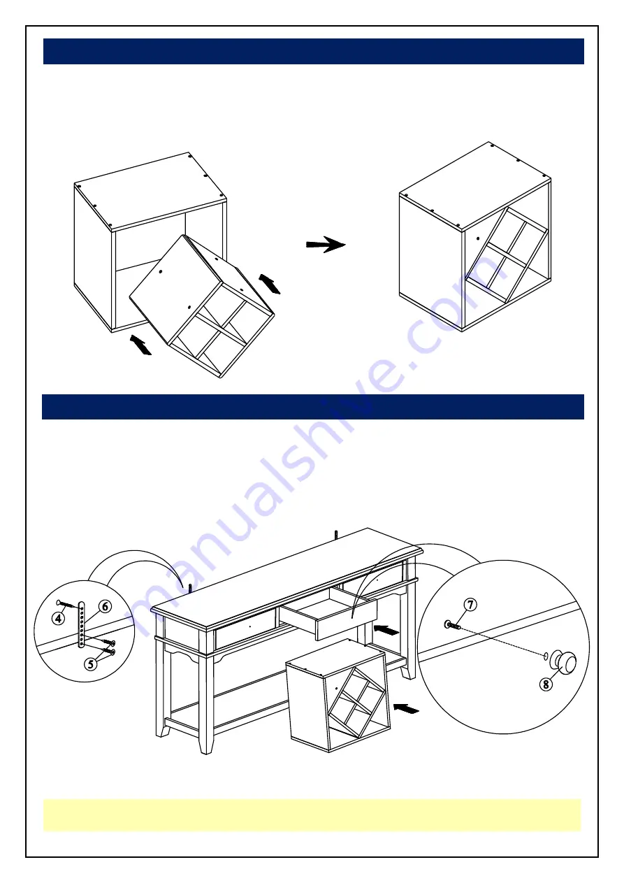 Unfinished Furniture of Wilmington CANYON SV-37 Скачать руководство пользователя страница 8