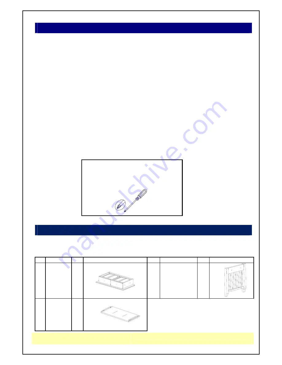 Unfinished Furniture of Wilmington MISSION SERVER SV-31 Скачать руководство пользователя страница 2