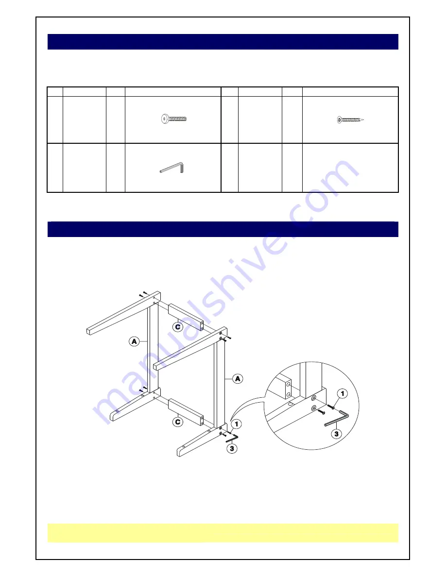 Unfinished Furniture of Wilmington OT-10 Скачать руководство пользователя страница 3