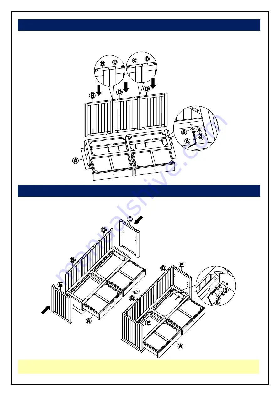 Unfinished Furniture of Wilmington OT-202S Скачать руководство пользователя страница 5