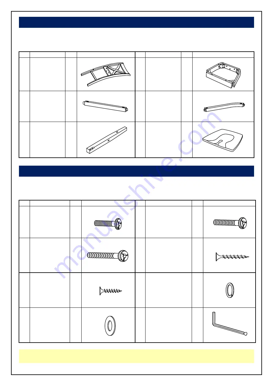 Unfinished Furniture of Wilmington S-142 Скачать руководство пользователя страница 3