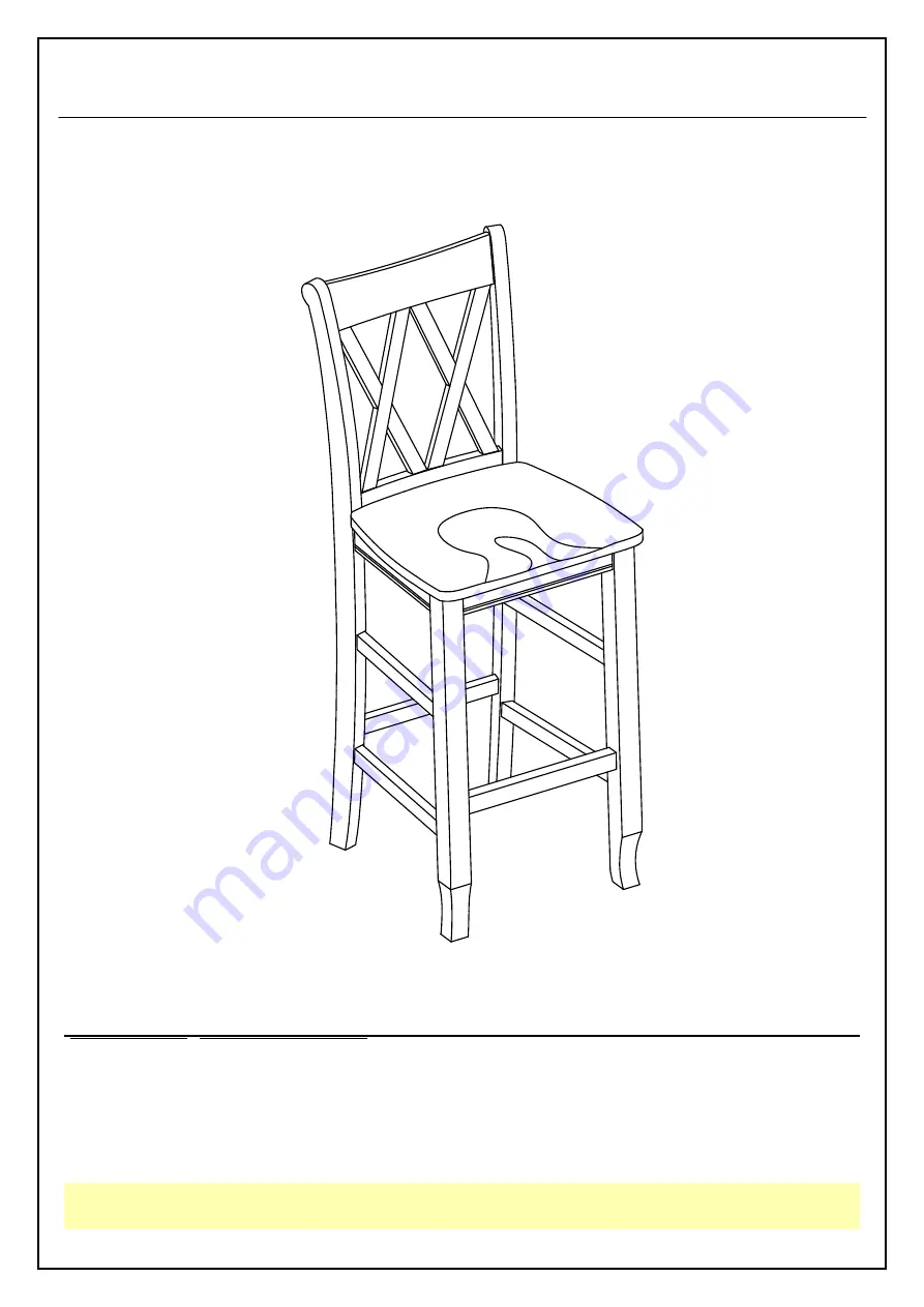 Unfinished Furniture of Wilmington S-2003 Assembly Instructions Download Page 1