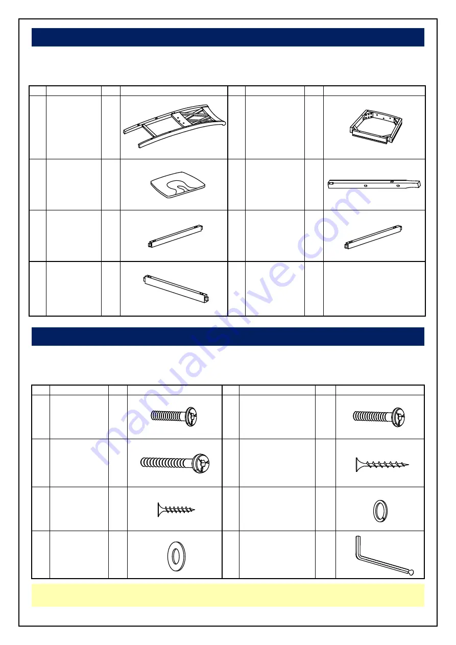 Unfinished Furniture of Wilmington S-2003 Assembly Instructions Download Page 3