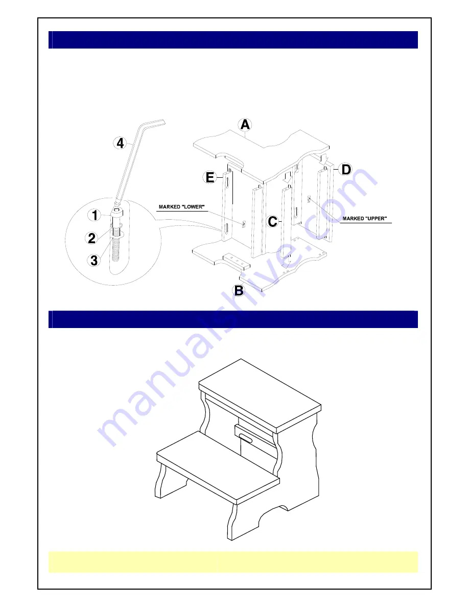 Unfinished Furniture of Wilmington S-5 Скачать руководство пользователя страница 3