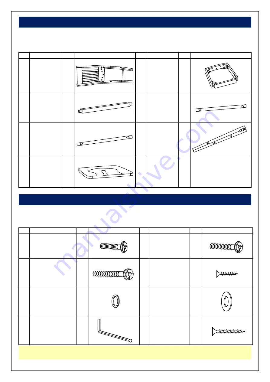 Unfinished Furniture of Wilmington S-6163 Assembly Instructions Download Page 3