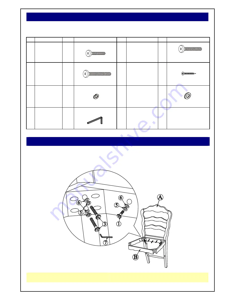 Unfinished Furniture of Wilmington S-9202 Assembly Instructions Download Page 3