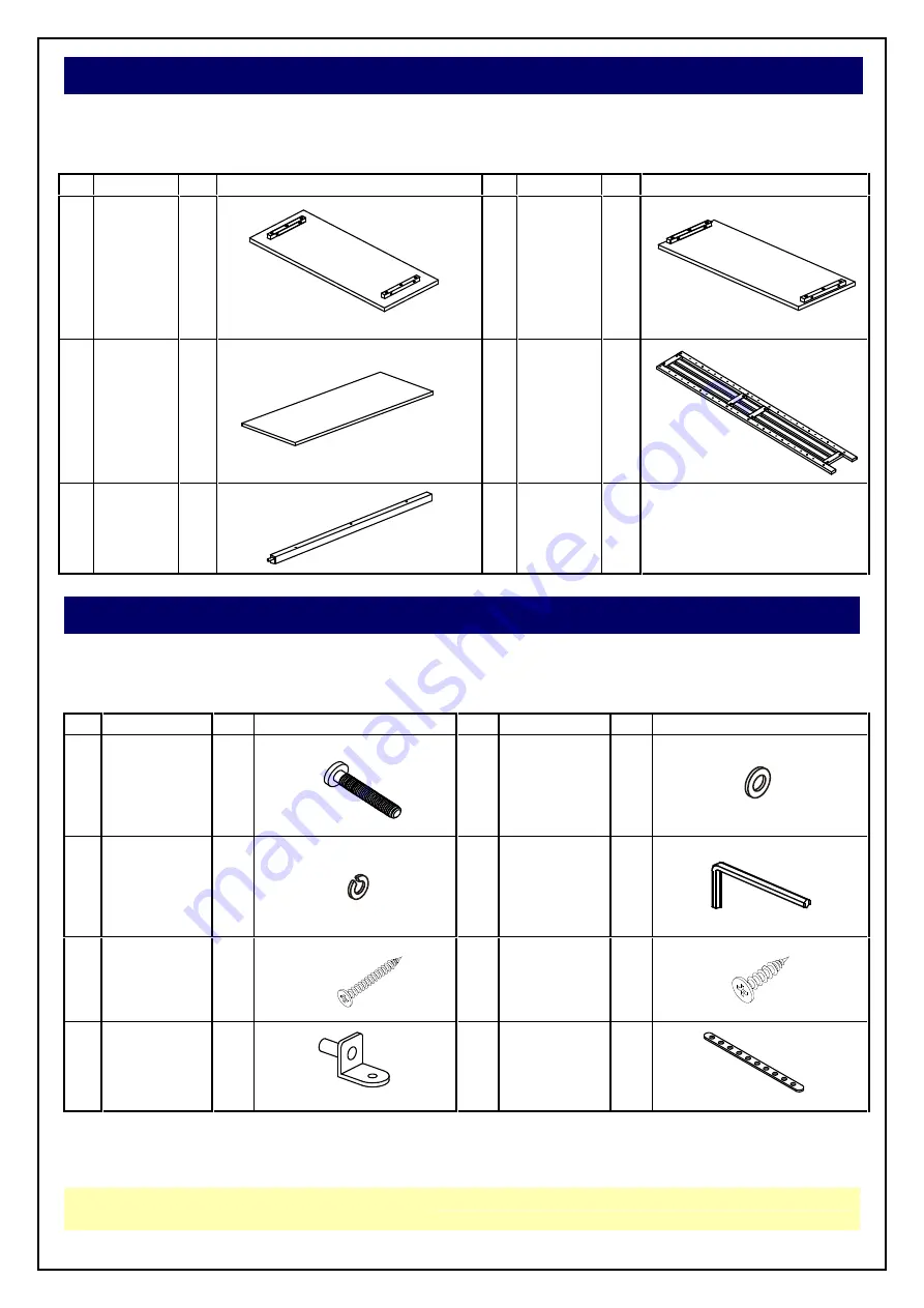 Unfinished Furniture of Wilmington SH-7230M Assembly Instructions Download Page 3