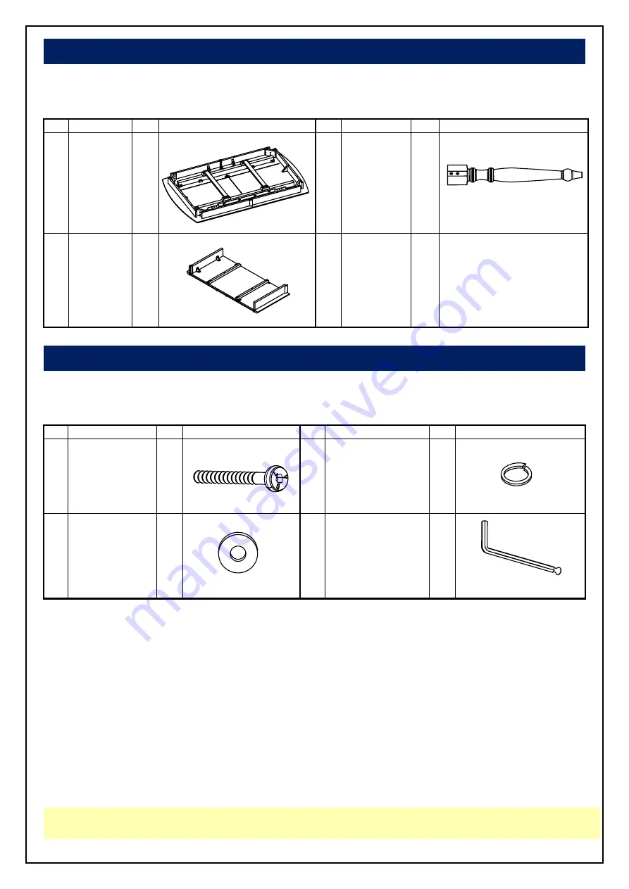 Unfinished Furniture of Wilmington T-4066XB Скачать руководство пользователя страница 3