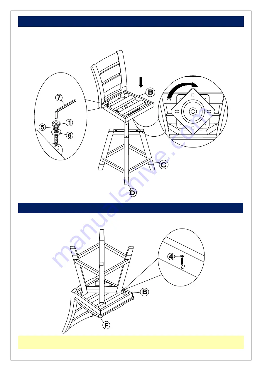 Unfinished Furniture of Wilmington TUSCANY S-293SW Скачать руководство пользователя страница 5