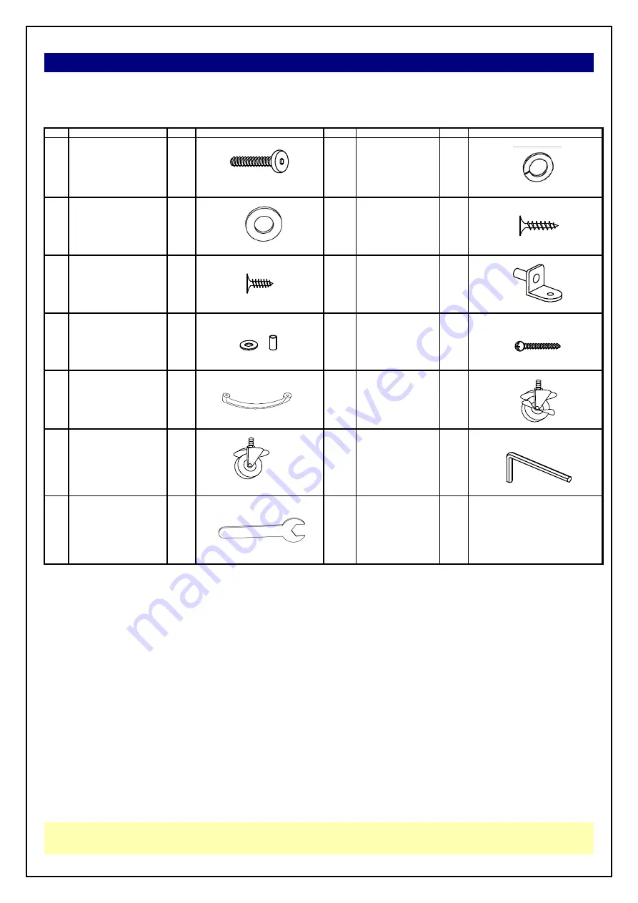 Unfinished Furniture of Wilmington WC-7 Assembly Instructions Manual Download Page 4