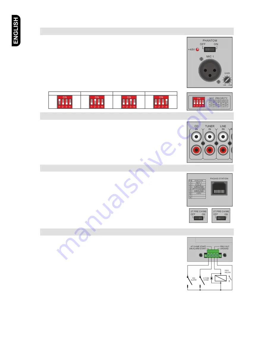 UNI electronic UMA 7120P Скачать руководство пользователя страница 8