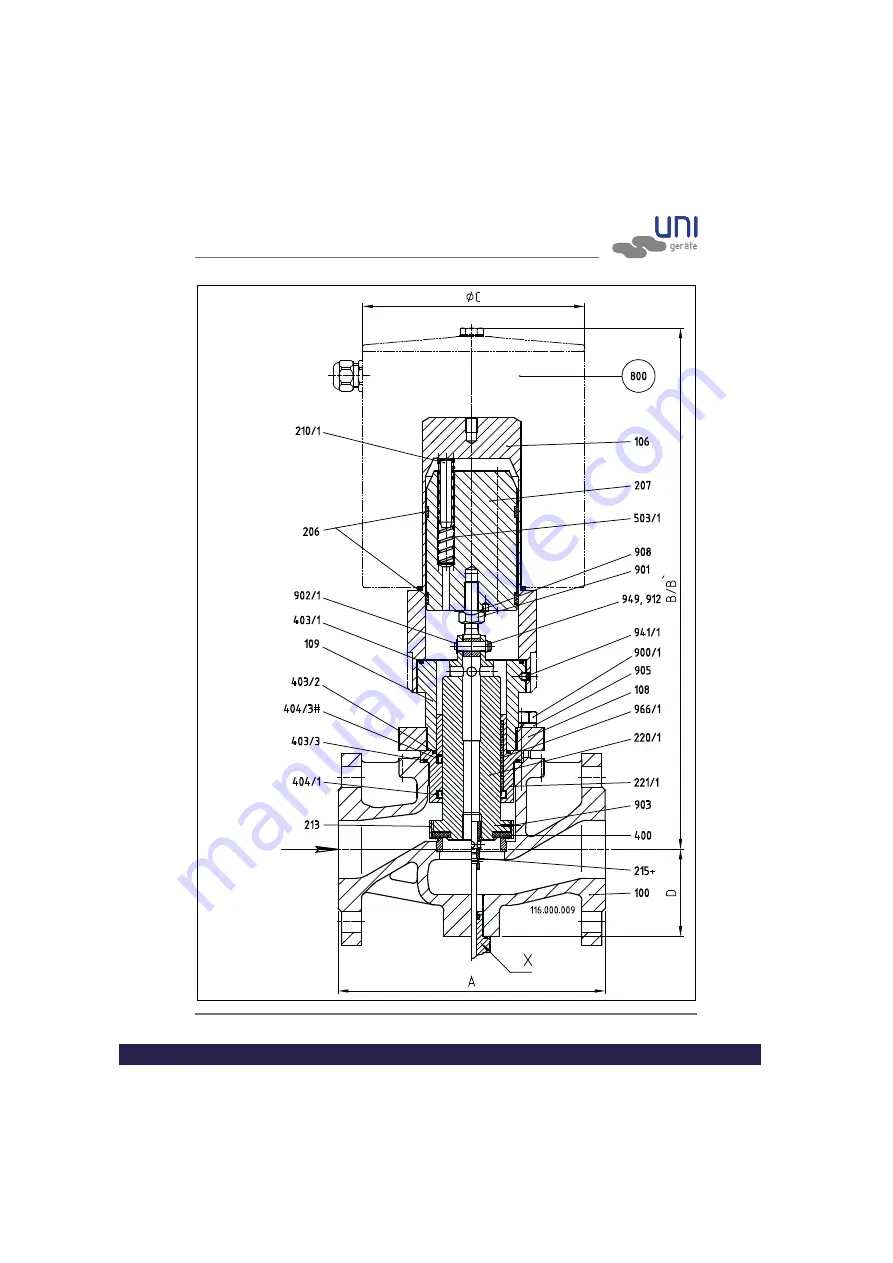 UNI Geräte EVSA Operating And Maintenance Instructions Manual Download Page 20