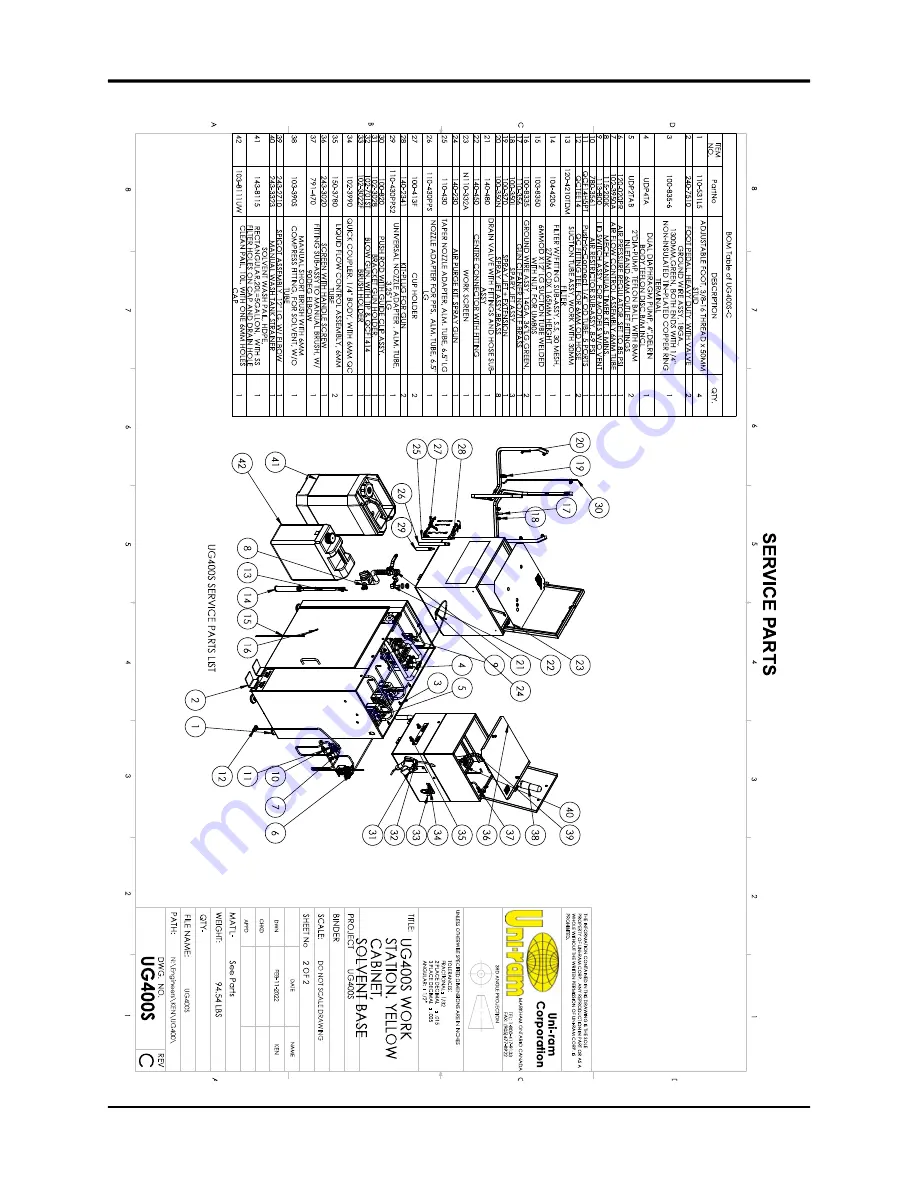 Uni-ram UG400 Series Скачать руководство пользователя страница 15