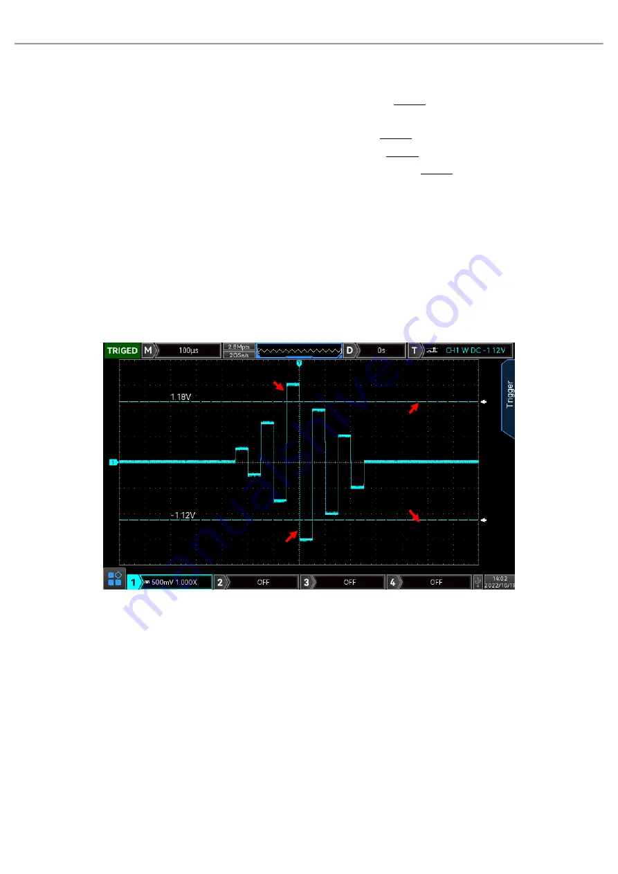 UNI-T MSO2102 Скачать руководство пользователя страница 43