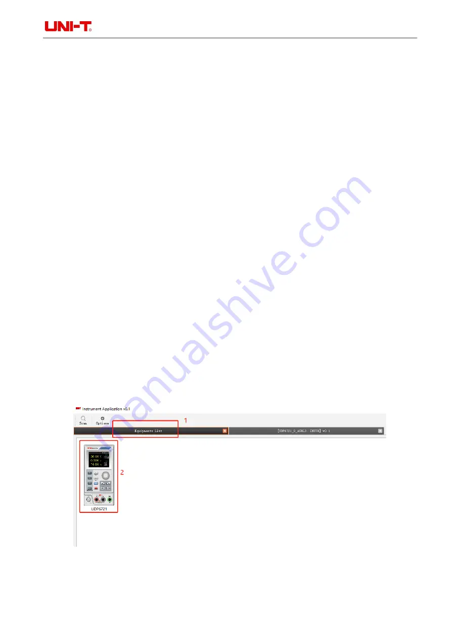 UNI-T UDP6720 Series User Manual Download Page 17