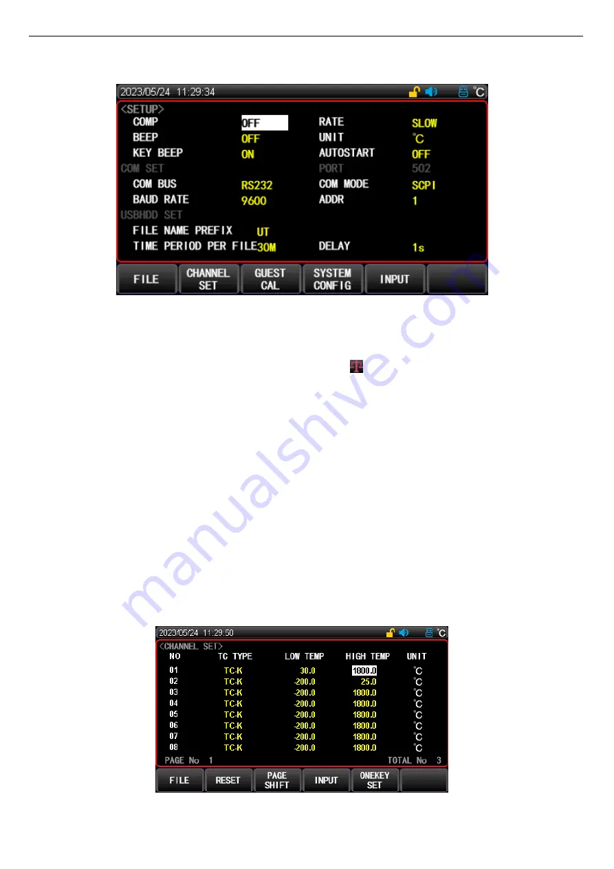 UNI-T UT3200+ Series User Manual Download Page 26