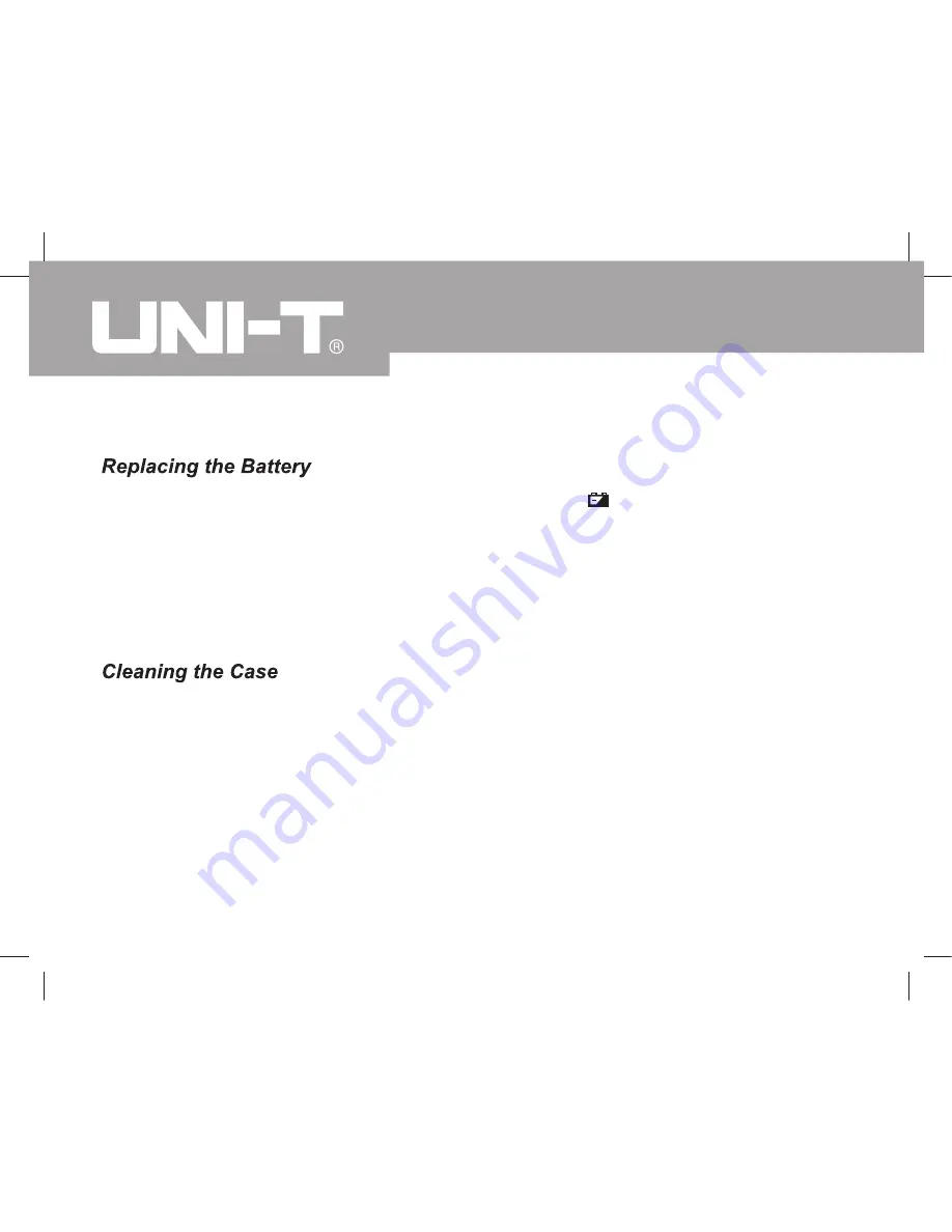 UNI-T UT321 Скачать руководство пользователя страница 32