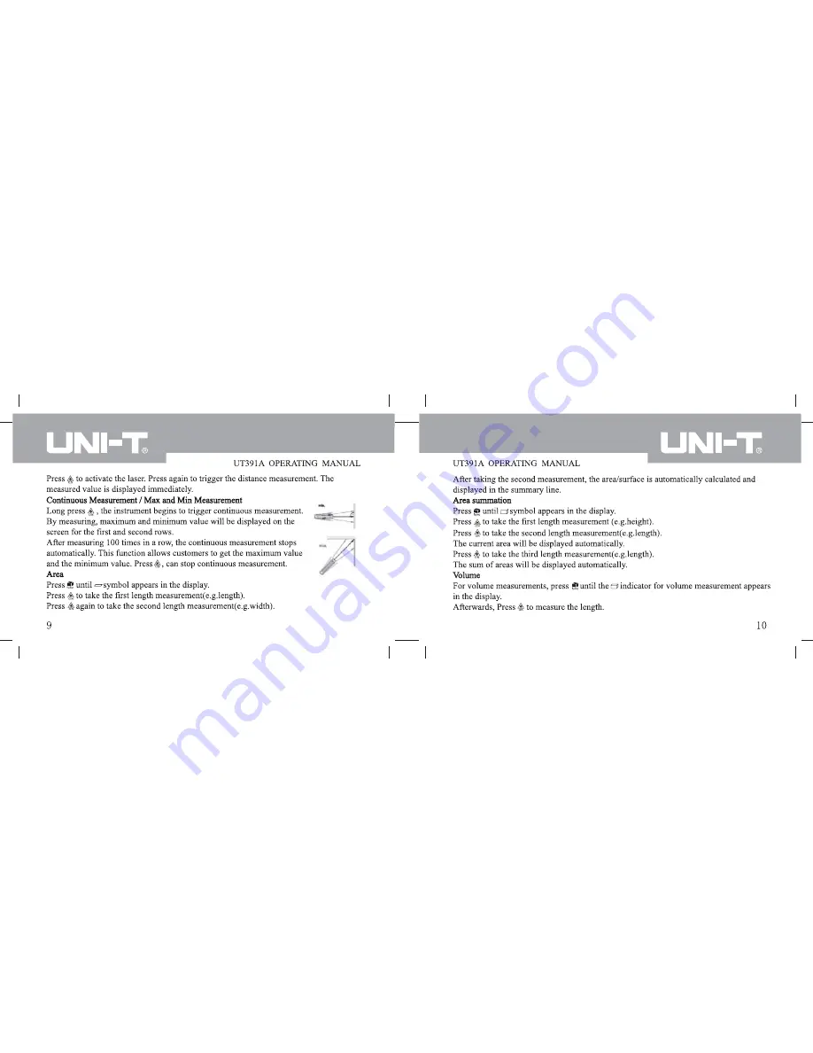 UNI-T UT391A Скачать руководство пользователя страница 7