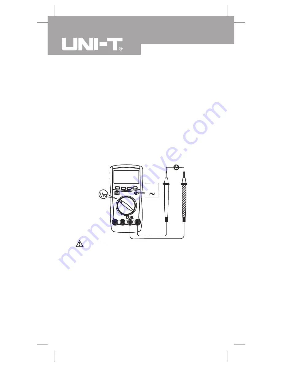 UNI-T UT60F Скачать руководство пользователя страница 18