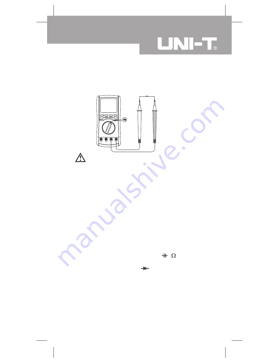 UNI-T UT70C Operating Manual Download Page 23