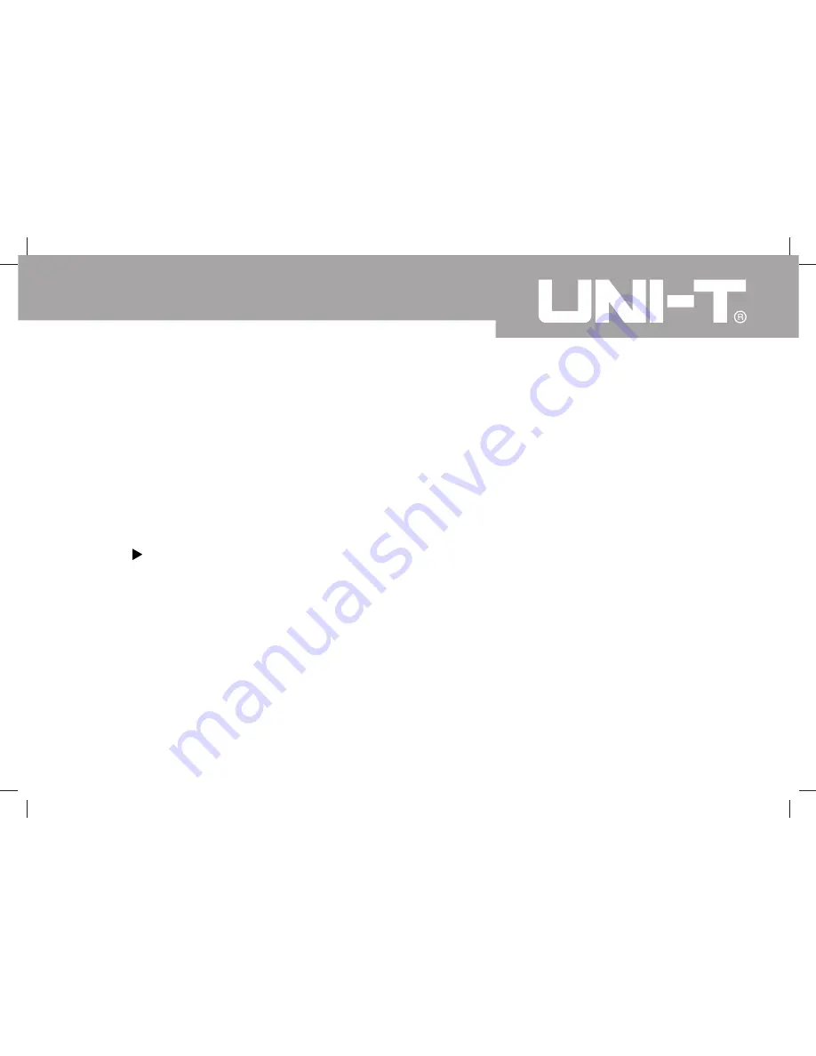 UNI-T UT804 Operating Manual Download Page 49