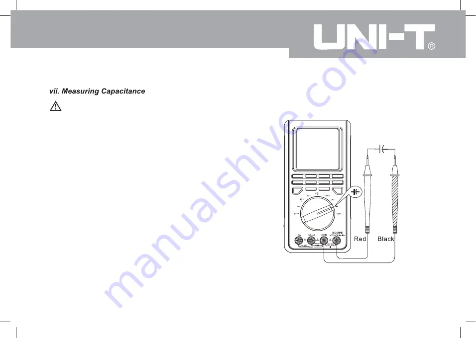 UNI-T UT81 Series Operating Manual Download Page 37