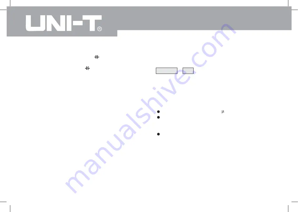 UNI-T UT81 Series Скачать руководство пользователя страница 38