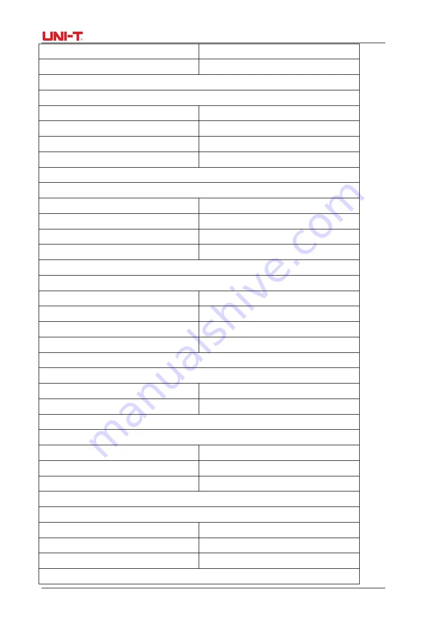 UNI-T UTG9000T Series User Manual Download Page 146