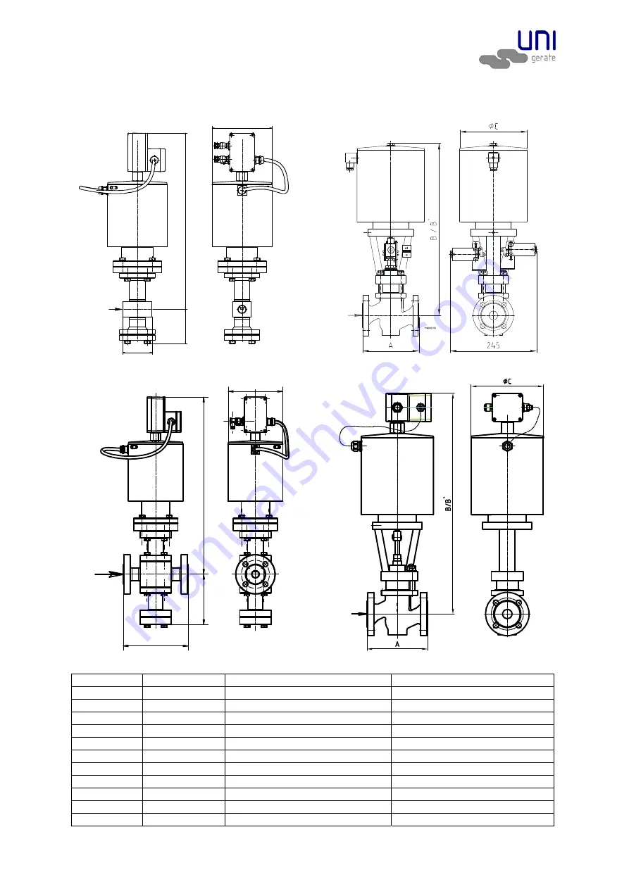 UNI 10 EV Series Operating And Mounting Manual Download Page 18