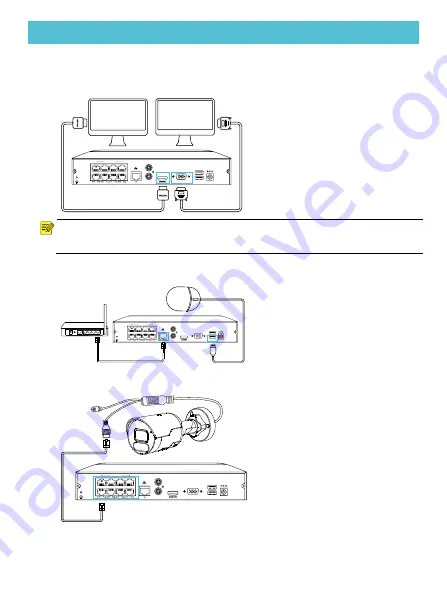 UNIARCH NVR-108E2-P8-3TB Manual Download Page 7