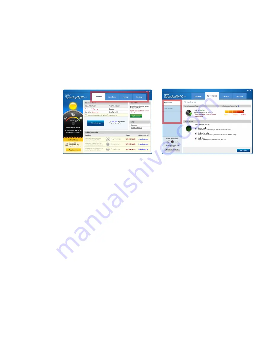 UNIBLUE SpeedUpMyPC 2010 Product Manual Download Page 5