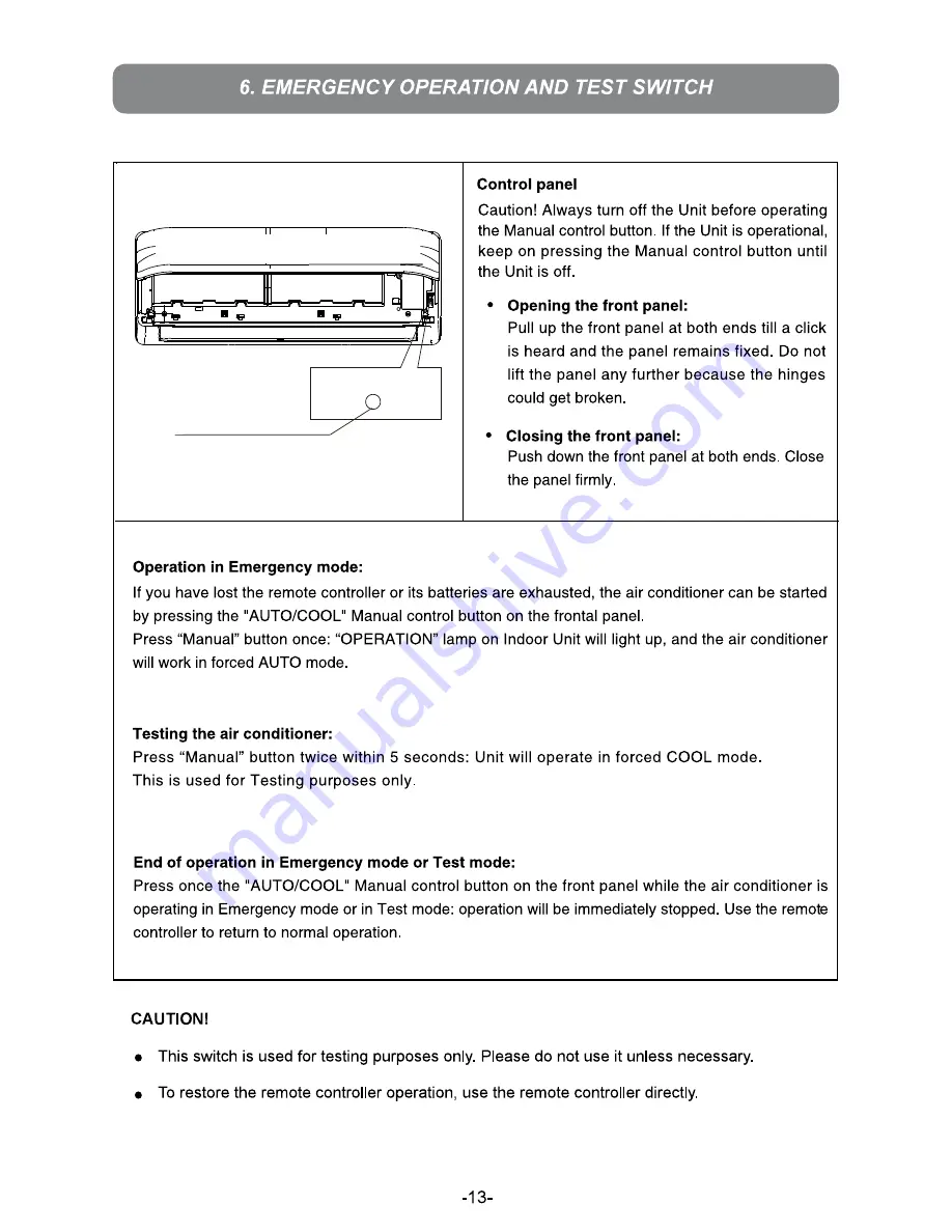 Unical airCRISTAL KMUN 10H User Manual Download Page 13